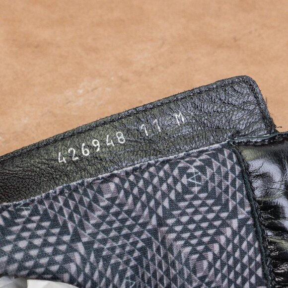 Aquatalia Wmn Illiana Weatherproof Zip Black Leather Block Heel Ankle Boots 11 - Picture 7 of 8